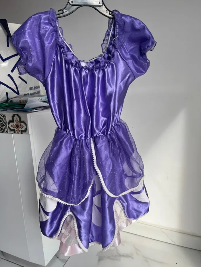 Déguisement robe de princesse Sofia - photo numéro 3