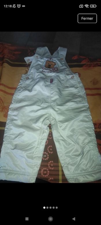 Très belle salopette bonne nuit les petits e40