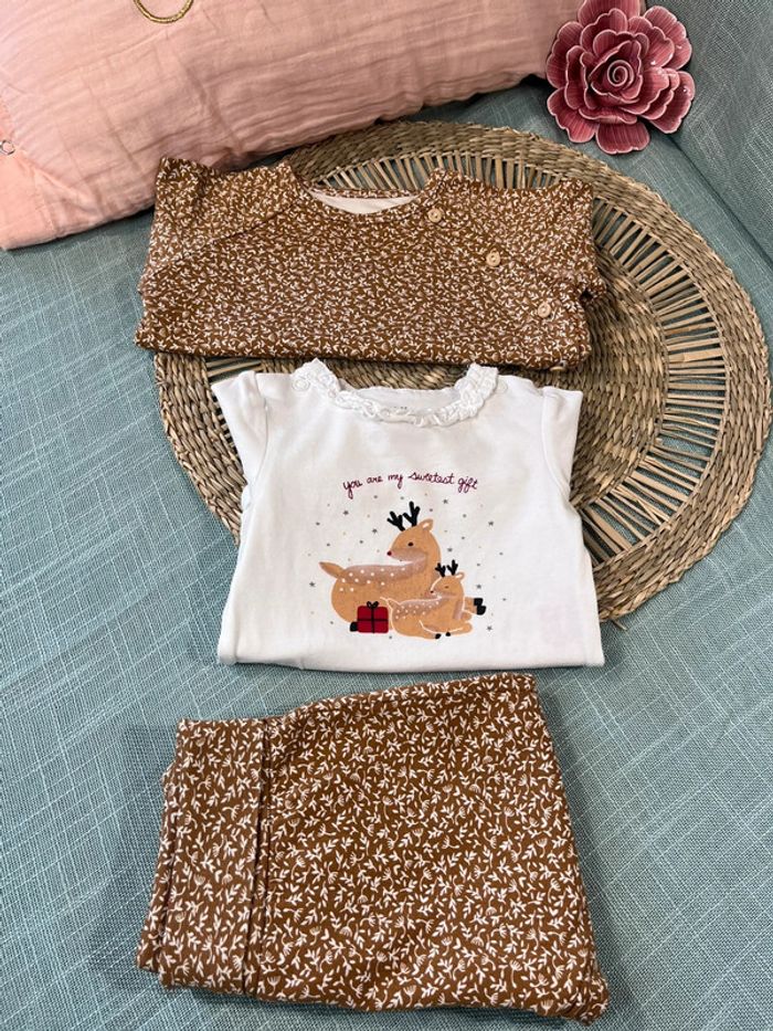 Ensemble 2-4 mois 62 cm h&m - photo numéro 14