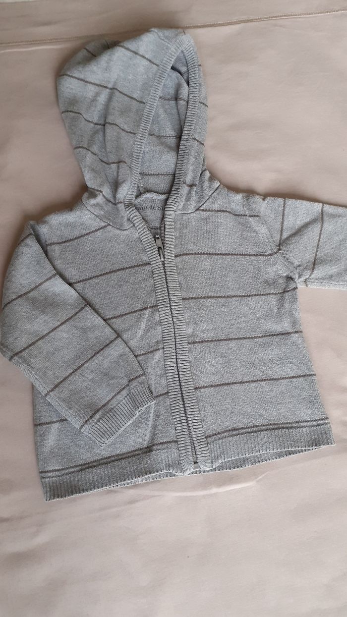 Gilet garçon 6 mois