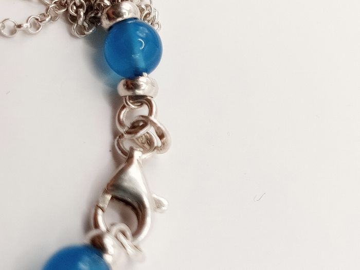 Bracciale argento donna ciondoli portafortuna quadrifoglio elefante - photo numéro 5