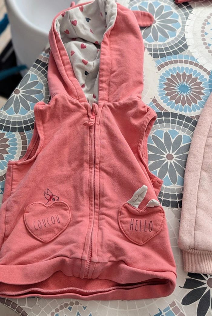 Ensemble vêtements bébé fille 9 mois - photo numéro 4