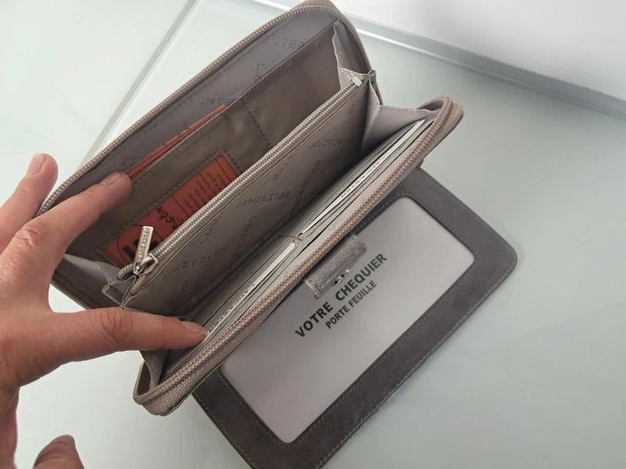 Lancaster portefeuille beige neuf - photo numéro 6