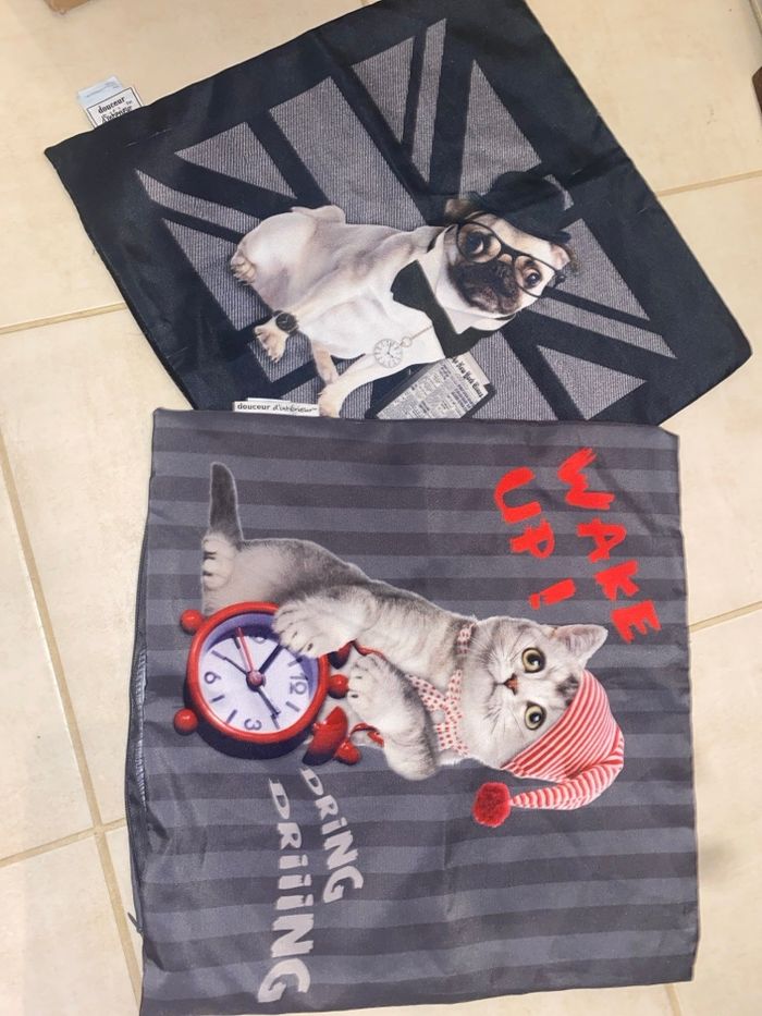 Lot de 2 taies d’oreiller