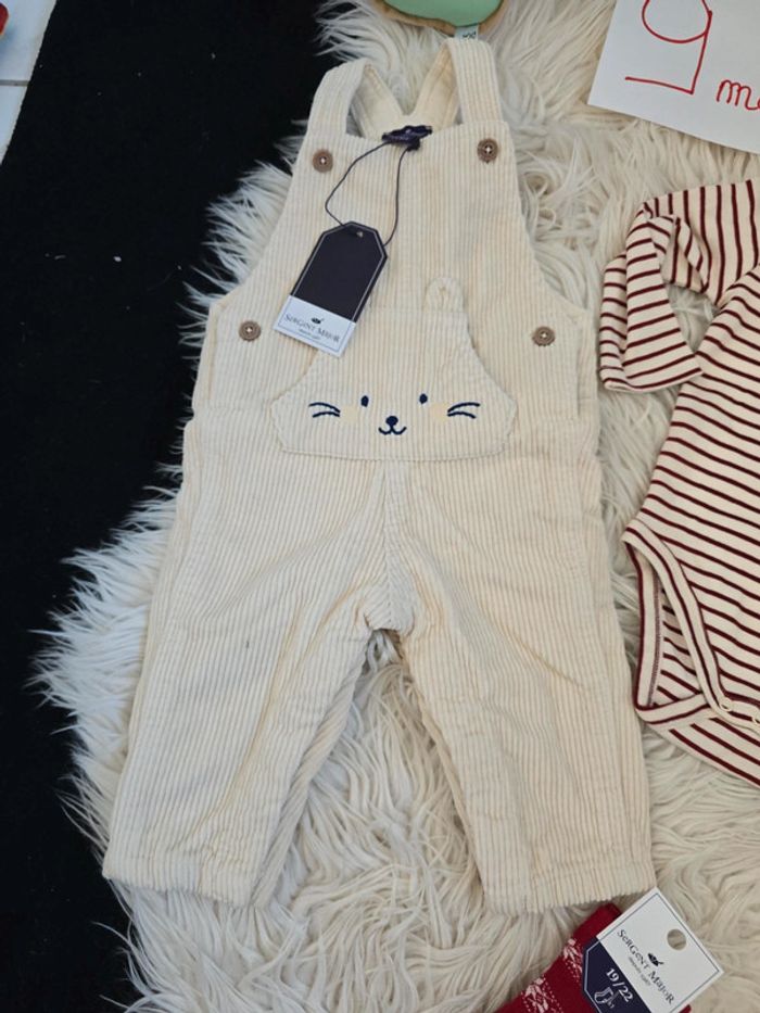 Salopette + bodies + chaussettes - photo numéro 3