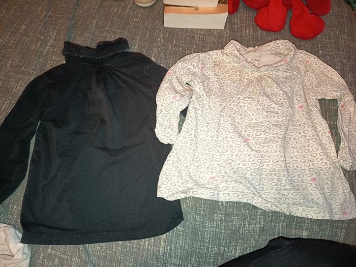 Lot de 2 hauts 24 mois