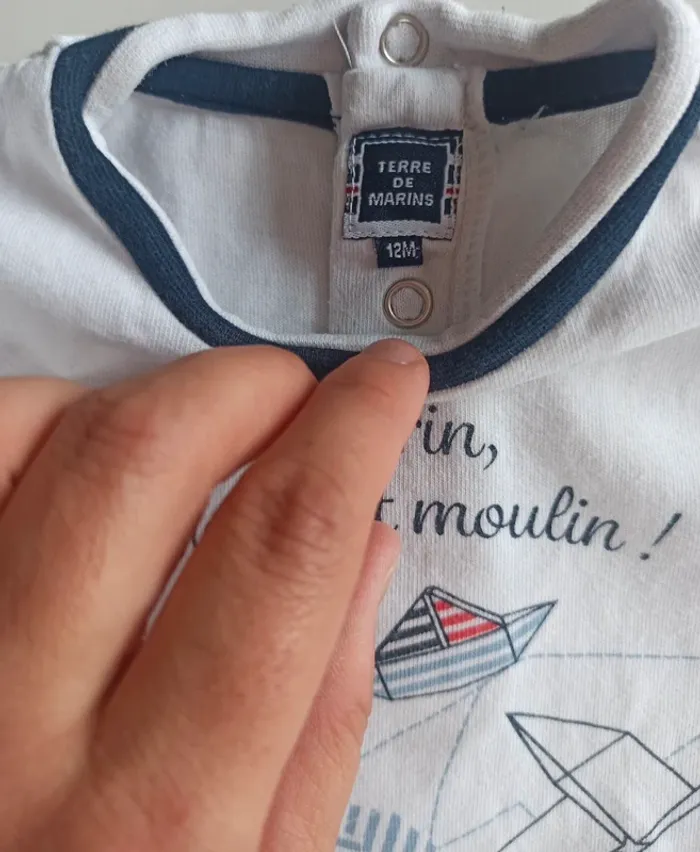 2 t shirts TDM 12 mois - photo numéro 9