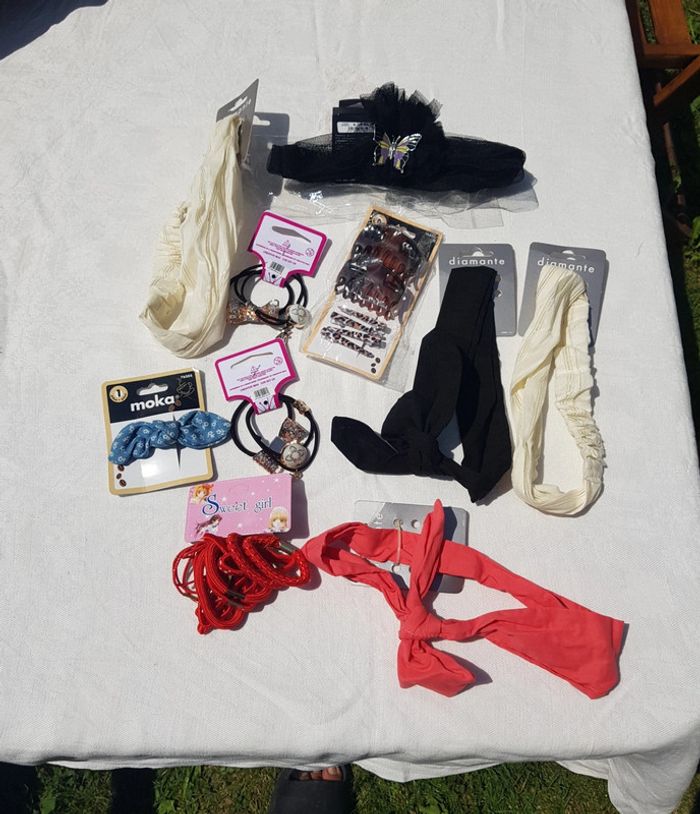 Lot Accessoires Cheveux neufs
