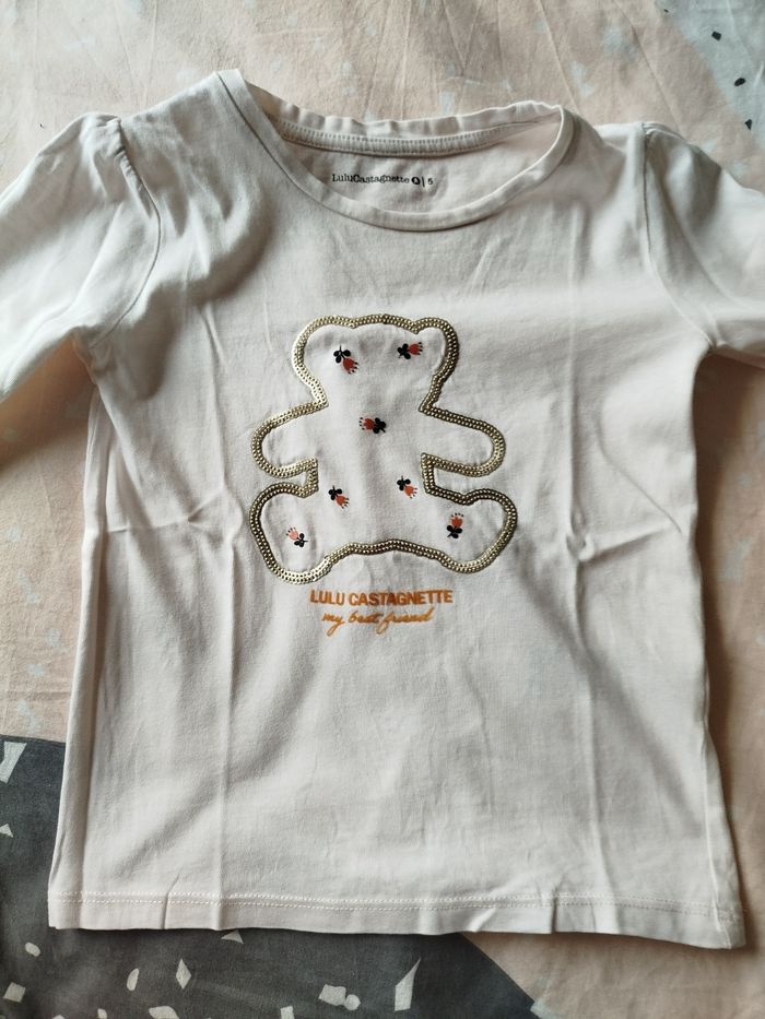 Tee shirt 5 ans lulu castagnette