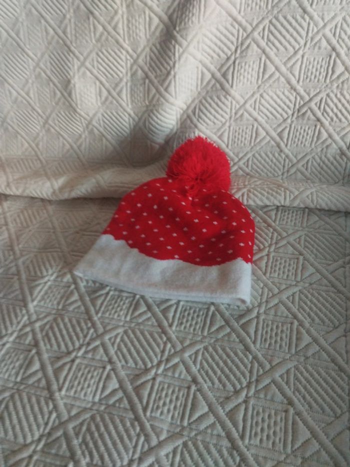 Bonnet noël bébé - photo numéro 2