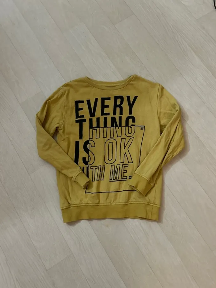 Sweat jaune