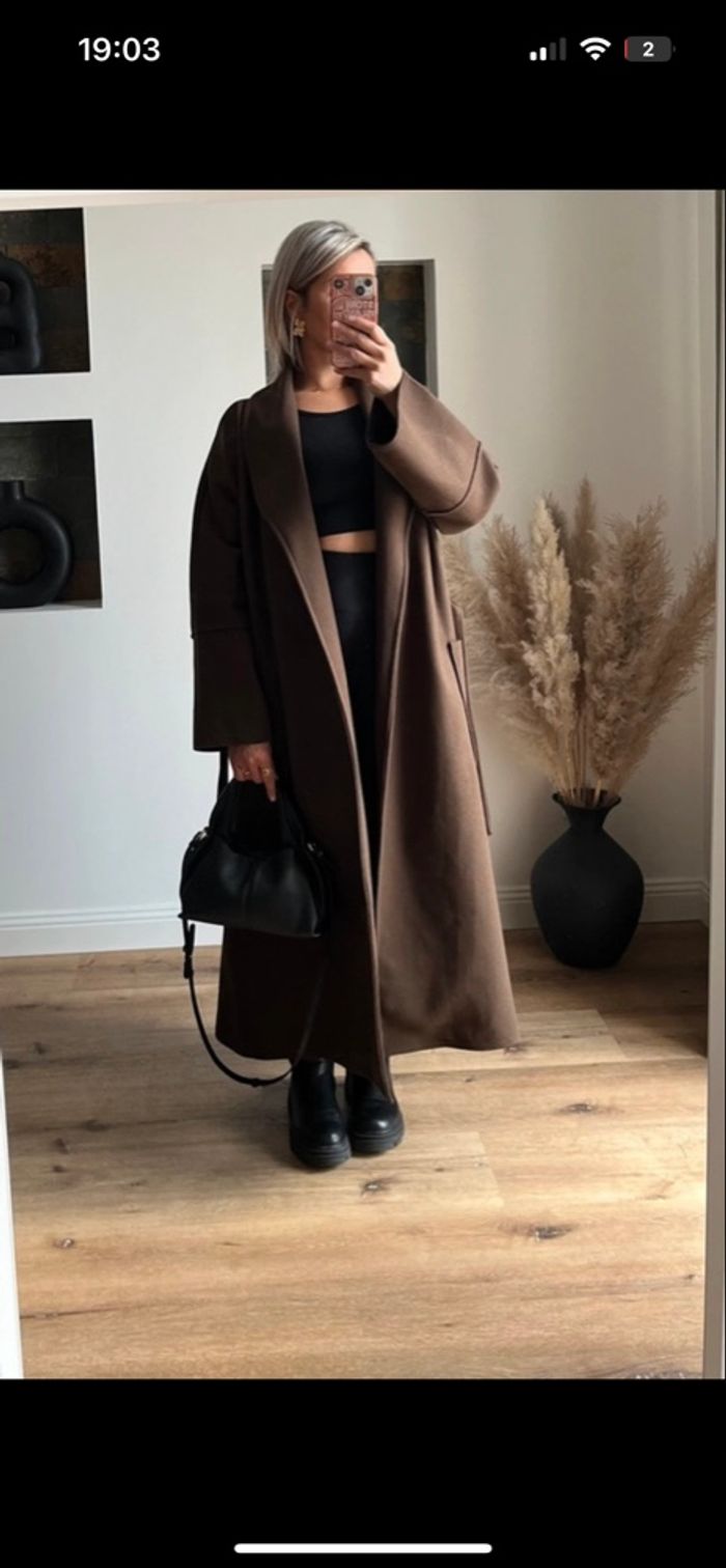 Manteau long oversice - photo numéro 2