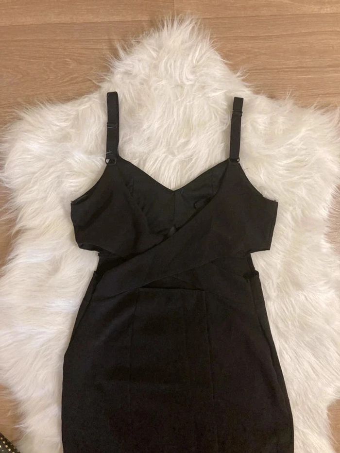 Robe festive noire sexy bershka – Taille M/38 - photo numéro 4