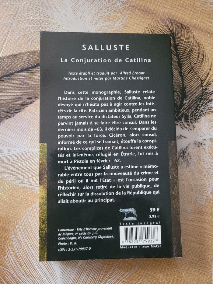 La Conjuration de Catilina Salluste - photo numéro 2