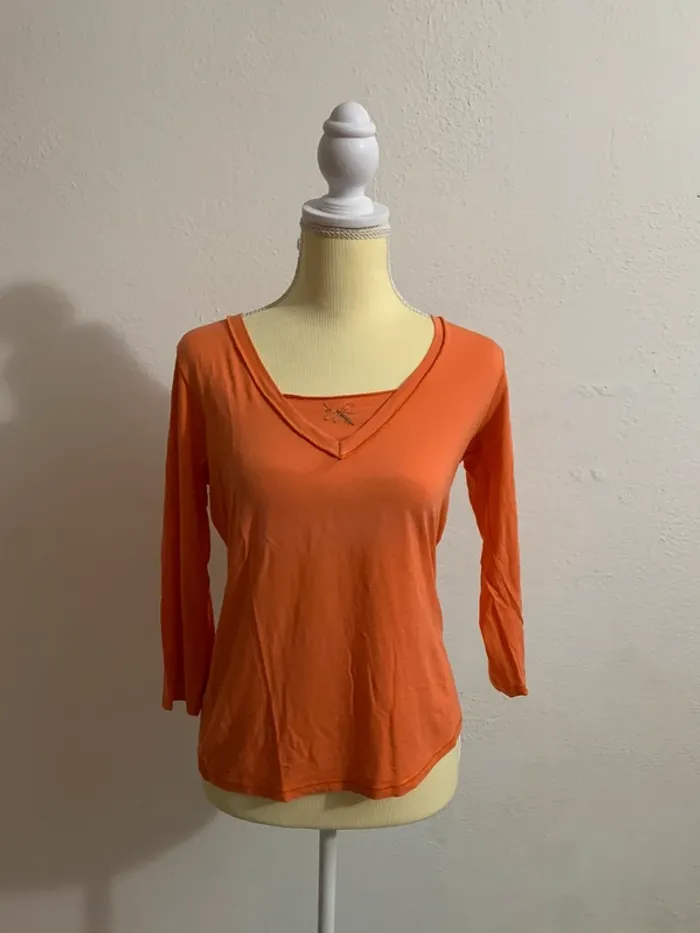 T-shirt corail La Mode Est À Vous – Taille 3 (40/42)