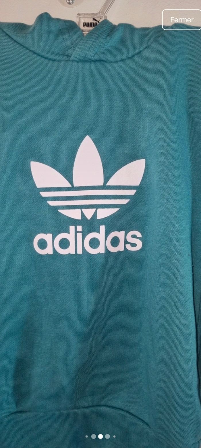 Ensemble à capuche Adidas 2/3ans - photo numéro 4