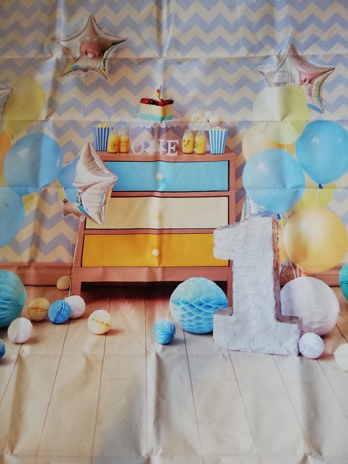 Toile fond anniversaire 1 an - photo numéro 2