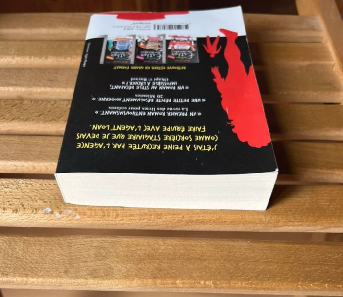 Livre Esther Parmentier cadre hache vampire fâché - photo numéro 5