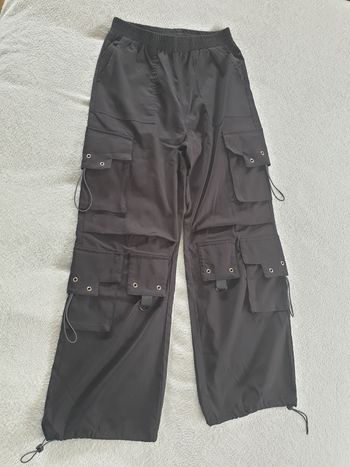Pantalon femme cargo noir M