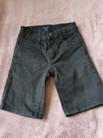Short en jean noir - Taille 6 ans