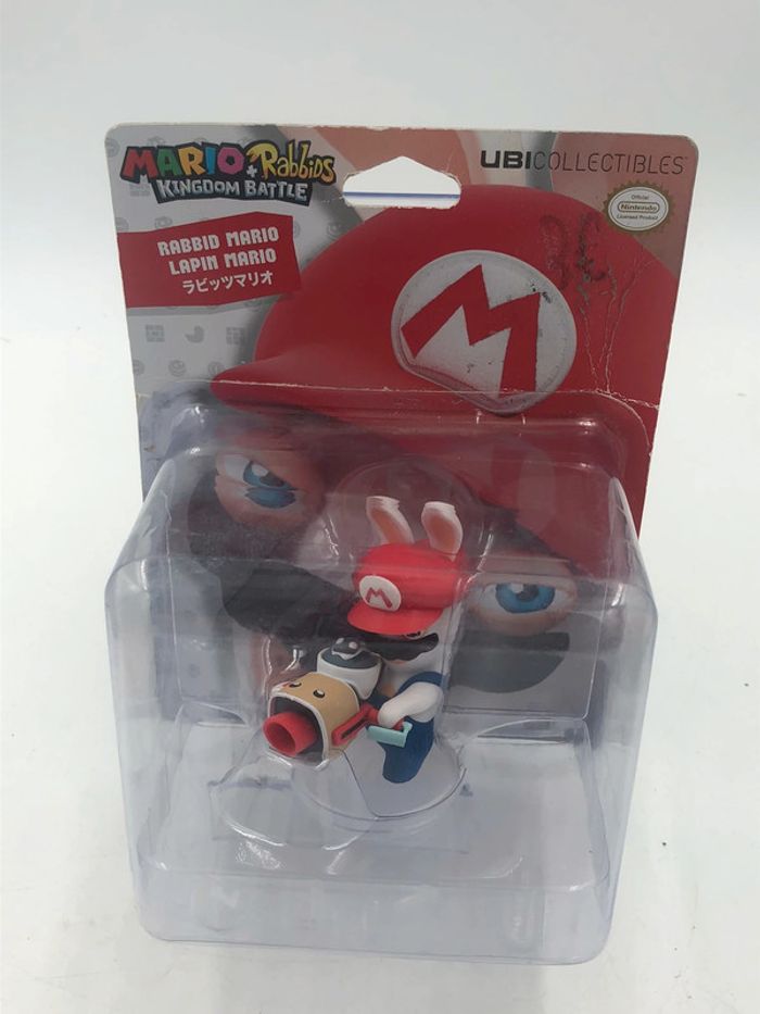 Figurine Mario + Rabbids Kingdom Battle Lapin Mario Nintendo neuf - photo numéro 3