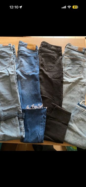Lot de 4 jeans skinny femme 