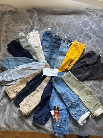 18 pantalons garçon 2 ans