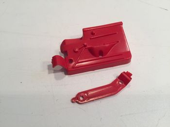 Intérieur droit pièce détachée miniature Chevrolet Corvette 1957 1/24 burago #A17