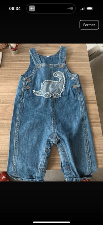Salopette bébé garçon