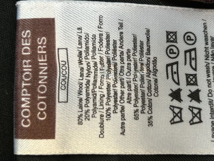 Minijupe grise Comptoir des Cotonniers - Taille 36 - photo numéro 6