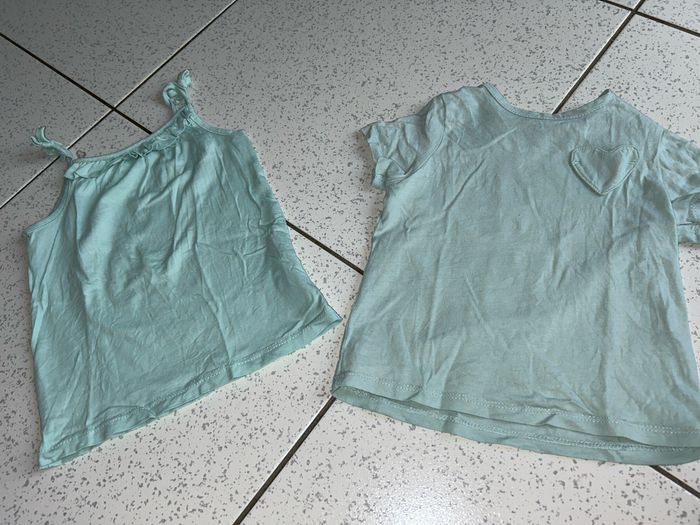 Lots 2 hauts turquoise - photo numéro 3