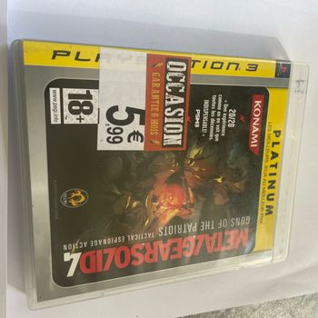 Metal gear solid 4 ps3