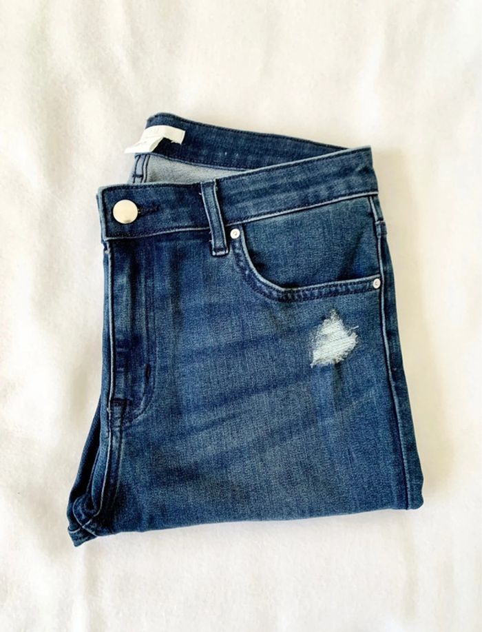 Jean skinny – H&M – effet usé, Bleu denim – Taille 38/M – Excellent état - photo numéro 2
