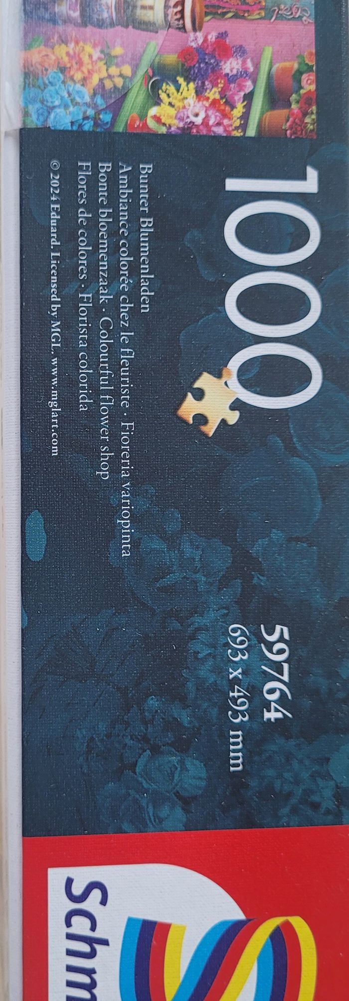 Puzzle Schmidt ambiance colorée chez le fleuriste 1000 p - photo numéro 2