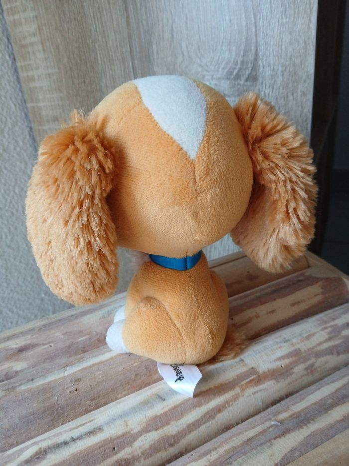 Peluche Chien Lady Grand Yeux Belle Clochard - Disney - photo numéro 3