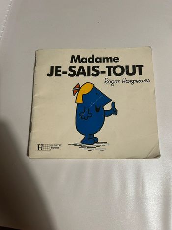 Livre monsieur madame, Madame je sais tout