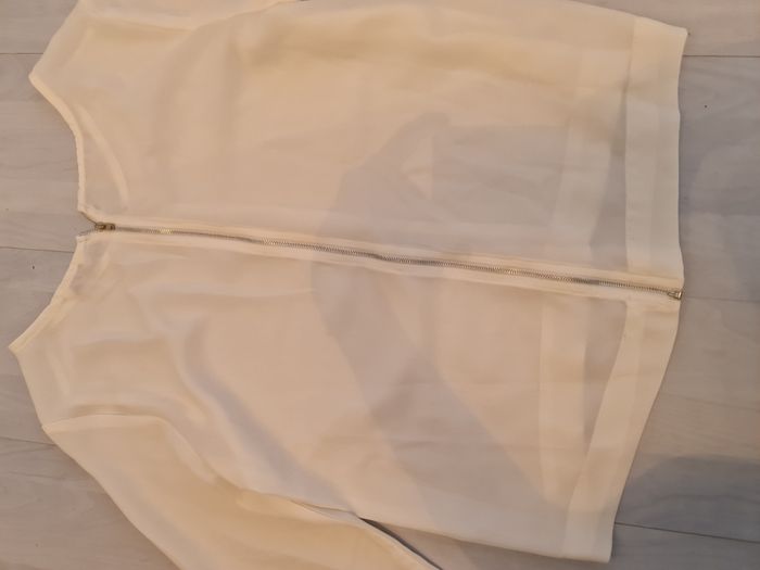 Blouse blanche zip dans le dos Brave Soul Taille 34 - photo numéro 9
