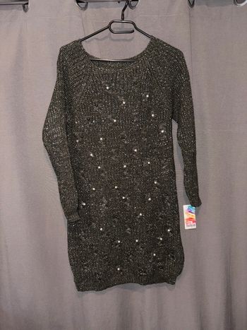 Robe à perles taille unique