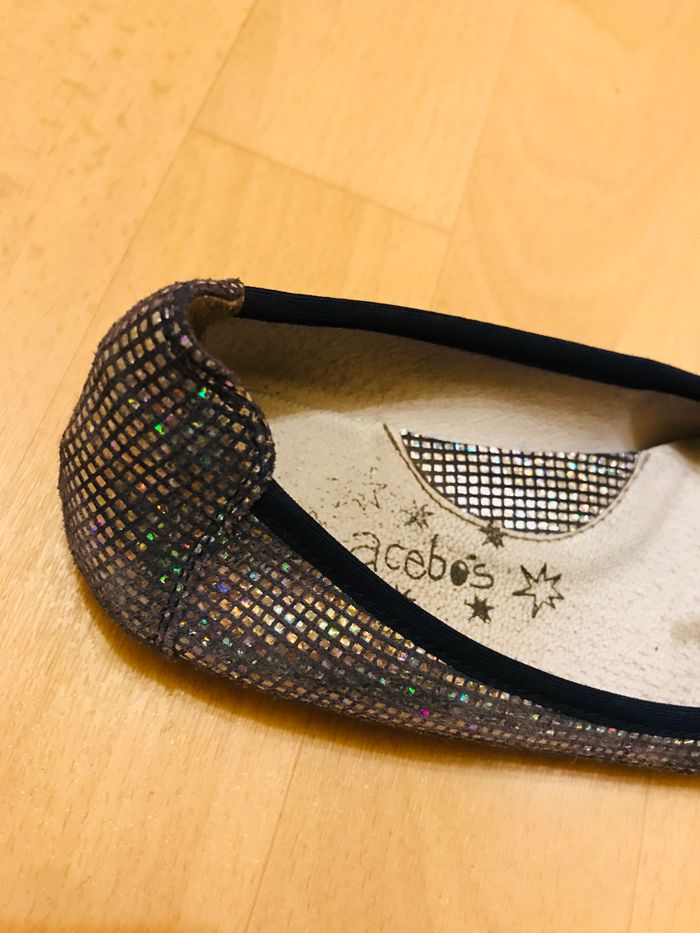 Ballerines fille pointure 32 brillante - photo numéro 4