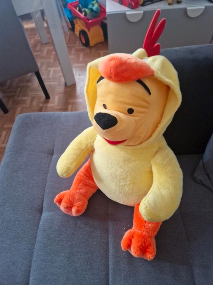 Grand Winnie L'ourson Coq - photo numéro 5