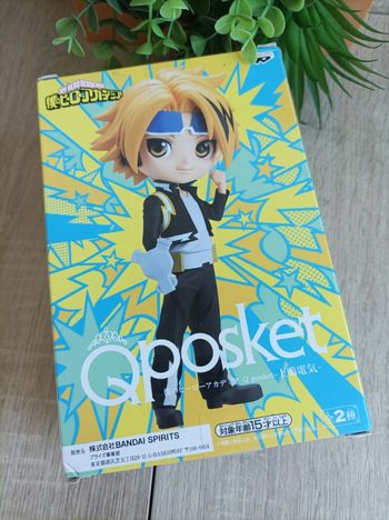 Figurine Denki Kaminari My Hero Academia Mha banpresto qposket Bandai