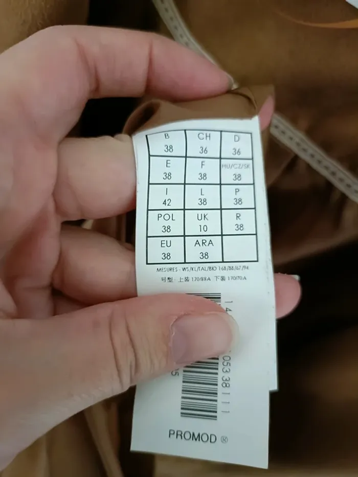 Veste Promod suédine - photo numéro 4