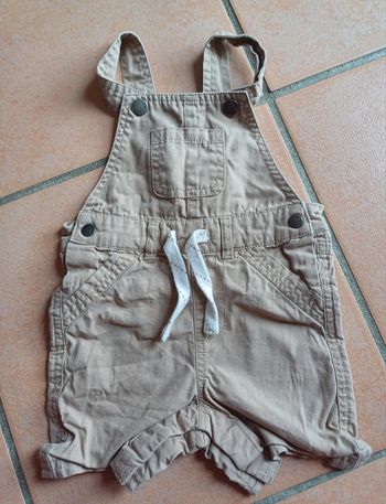 Salopette marron claire