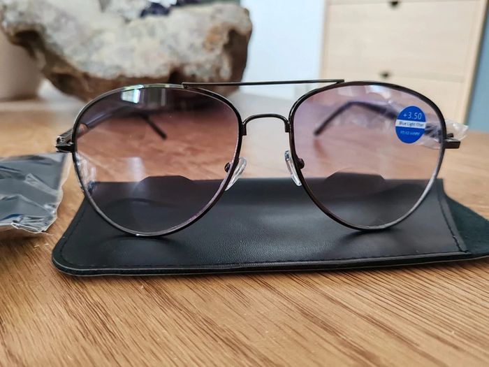 Lunette de soleil UV400 et anti reflet lumière bleu - photo numéro 3