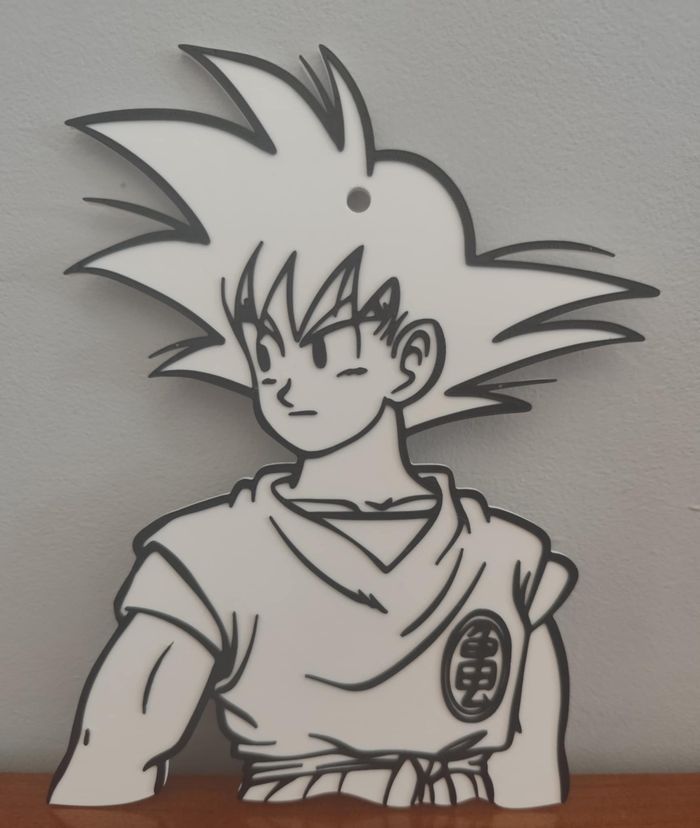 Décoration murale Dragon Ball Z songoku