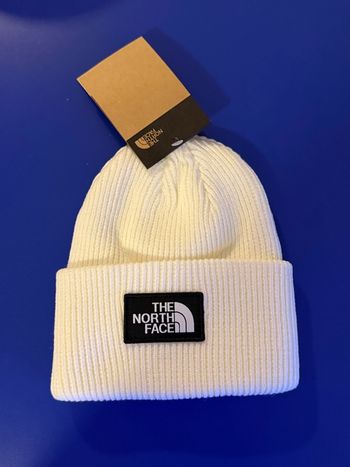 Bonnet the north face crème