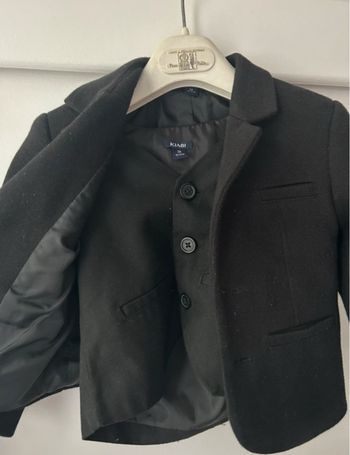 Veste et gilet noir