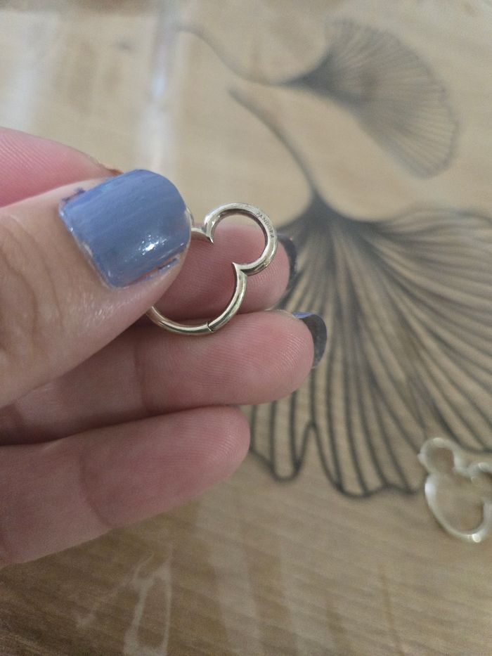 Créoles Boucle oreille Minnie mickey Pandora - photo numéro 6