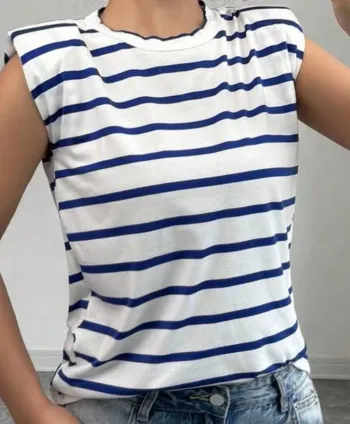 Top à épaulettes