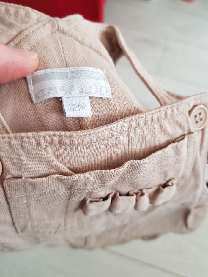 Salopette marron 12 mois - photo numéro 2